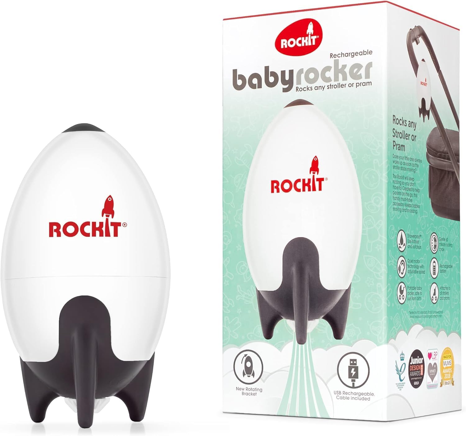 Rock-It portable baby rocker